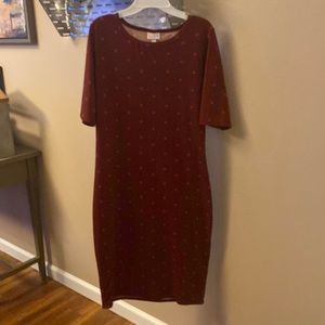 Form fitting dress size medium from LuLaRoe.